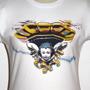 T-Shirt "Barock-Engel"